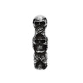 PENDRA Skullpunk Gothic Hip Hop Skull Pendant