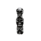 PENDRA Skullpunk Gothic Hip Hop Skull Pendant