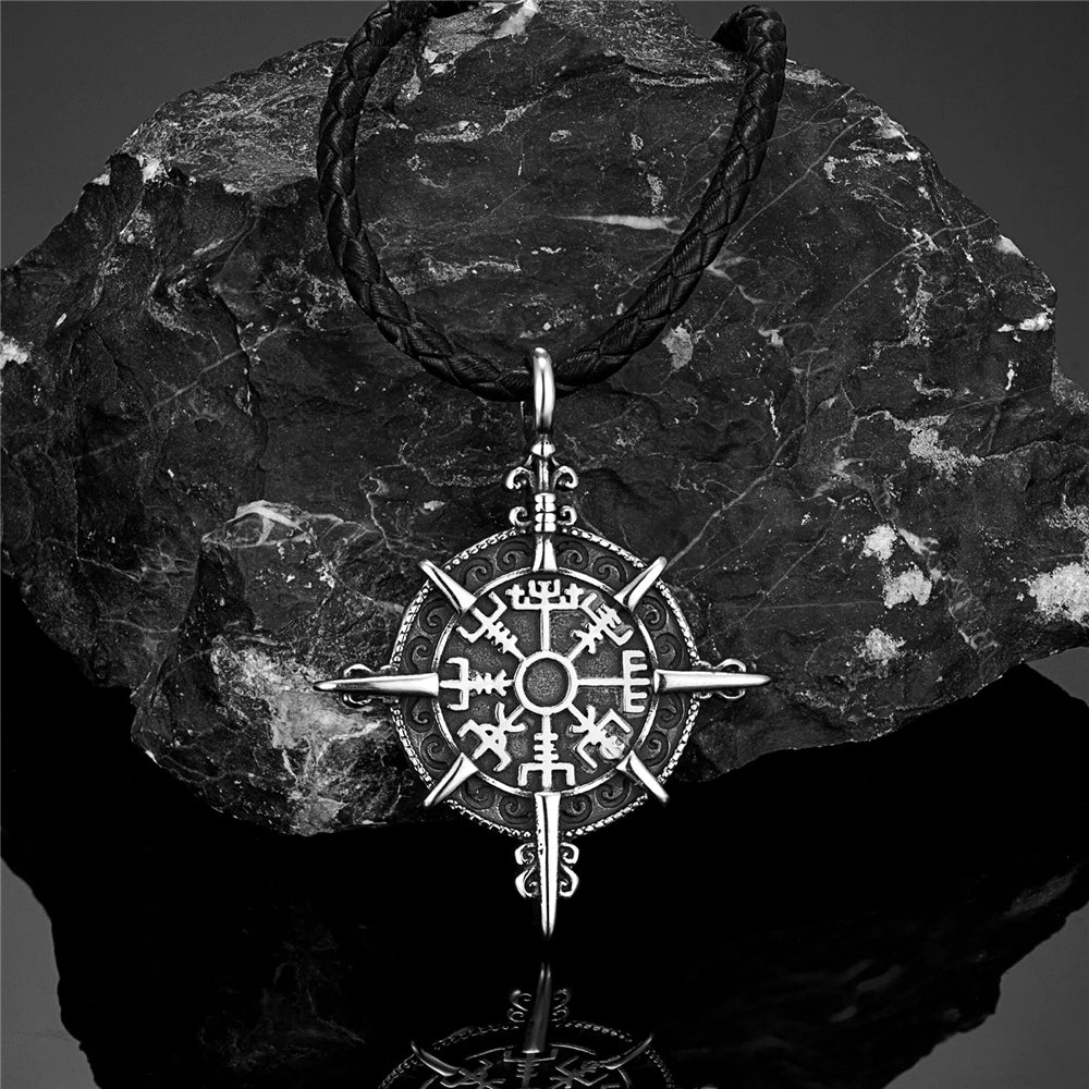 PENDRA Rune Gold Norse Necklace