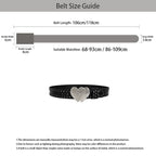 PENDRA Yaralia Black Heart Luxury Belt