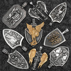 PENDRA Arch Angel St Steel Necklace