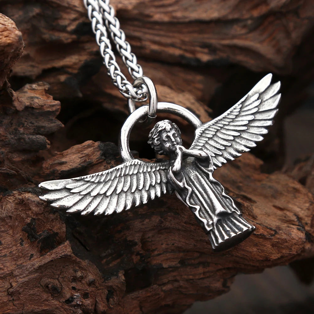 PENDRA Guardianangel Praying Hand Angel Pendant