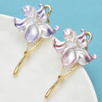 PENDRA Orchidelle Pretty Enamel Orchid Brooch