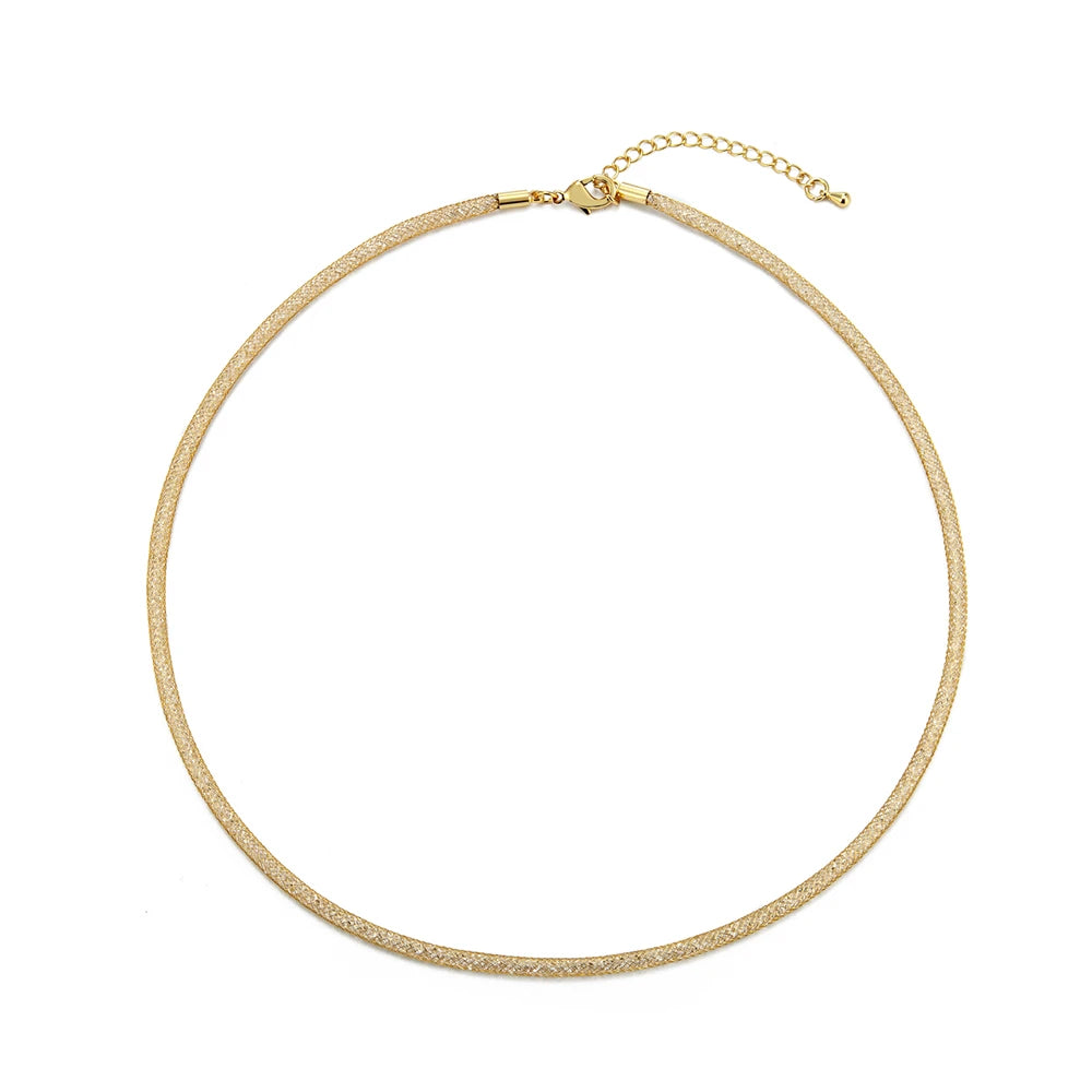 PENDRA Crystal Minimalist Necklace