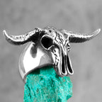 PENDRA Satan Ram Aries Steel Ring