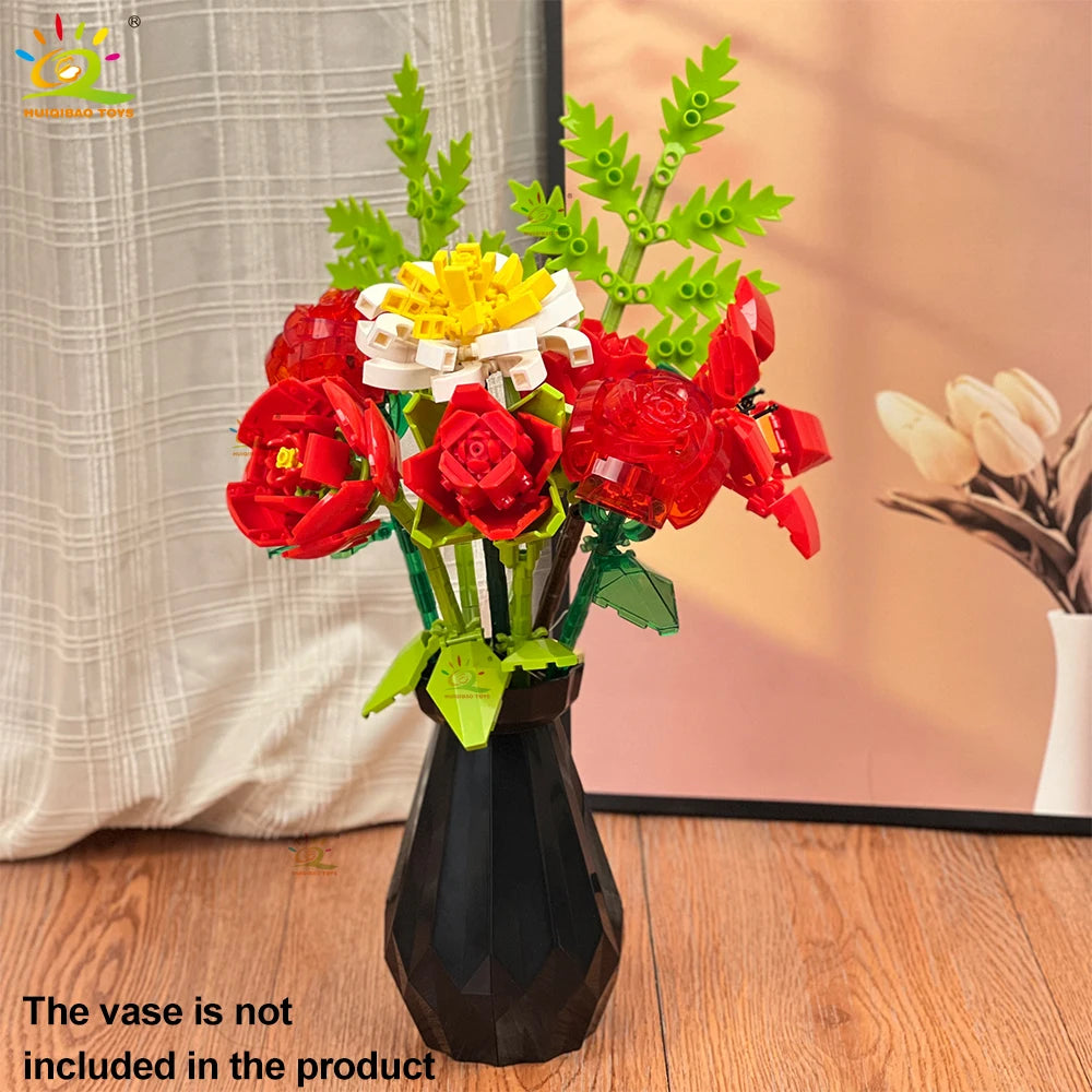 PENDRA Eternal Bouquet Floral Building Set