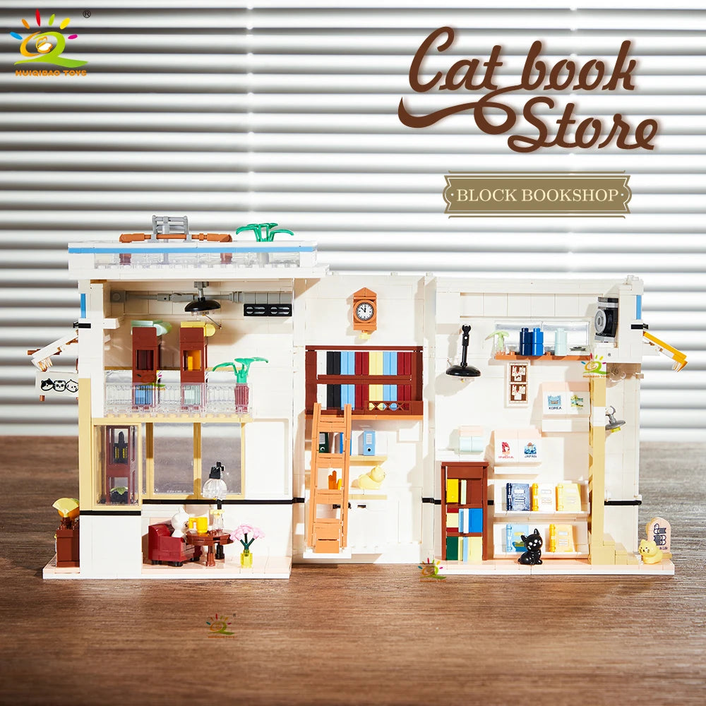 PENDRA Cat Cafe Micro Building Set