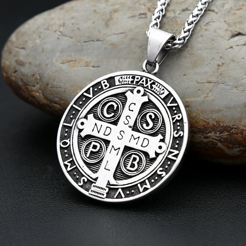 PENDRA Benedictus 316L Stainless Steel Exorcist Pendant