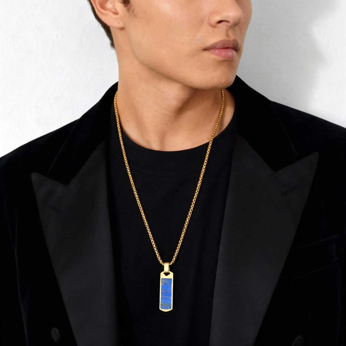 PENDRA Lapis Lazuli 2 Pendant Necklace