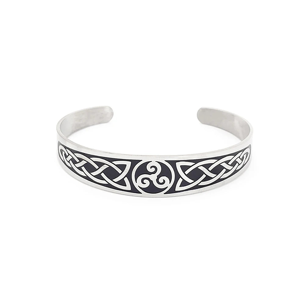 PENDRA Valknut Viking Stainless Steel Bracelet