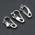 PENDRA Lionkey Stainless Steel Lion Head Keychain