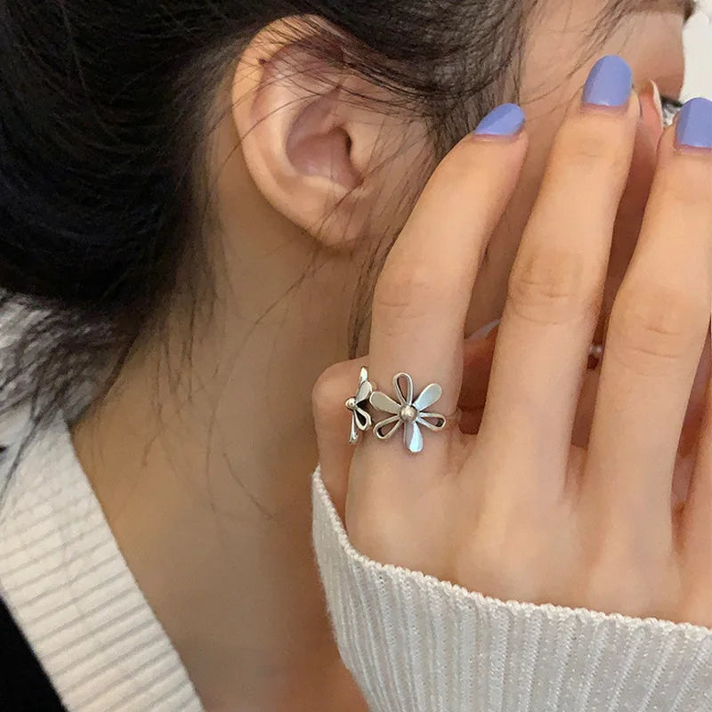 PENDRA Sterling Silver 2 Ring