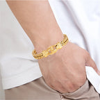 PENDRA Chain Magnetic Gold Bracelet