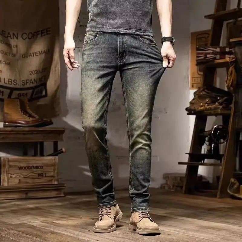 PENDRA Washed Straight Nostalgic Pants