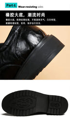 PENDRA Leather Lace Platform Shoes