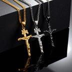 PENDRA Cross Cuban Crucifix Pendant Necklace
