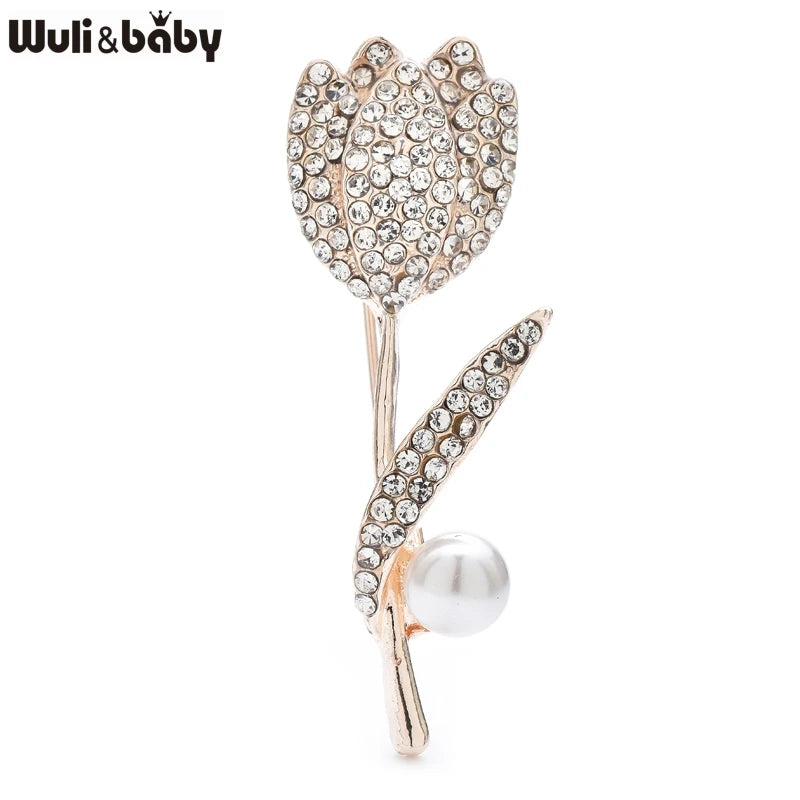 PENDRA Tulippa All-Match Tulip Flower Brooch