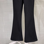 PENDRA Micro Flared Velvet Pants