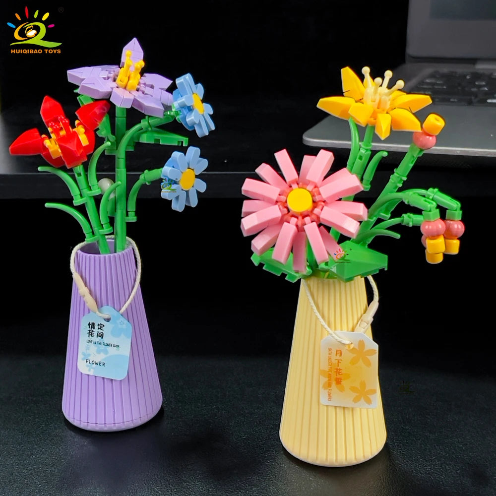 PENDRA Pot Sunflower Micro Building Set