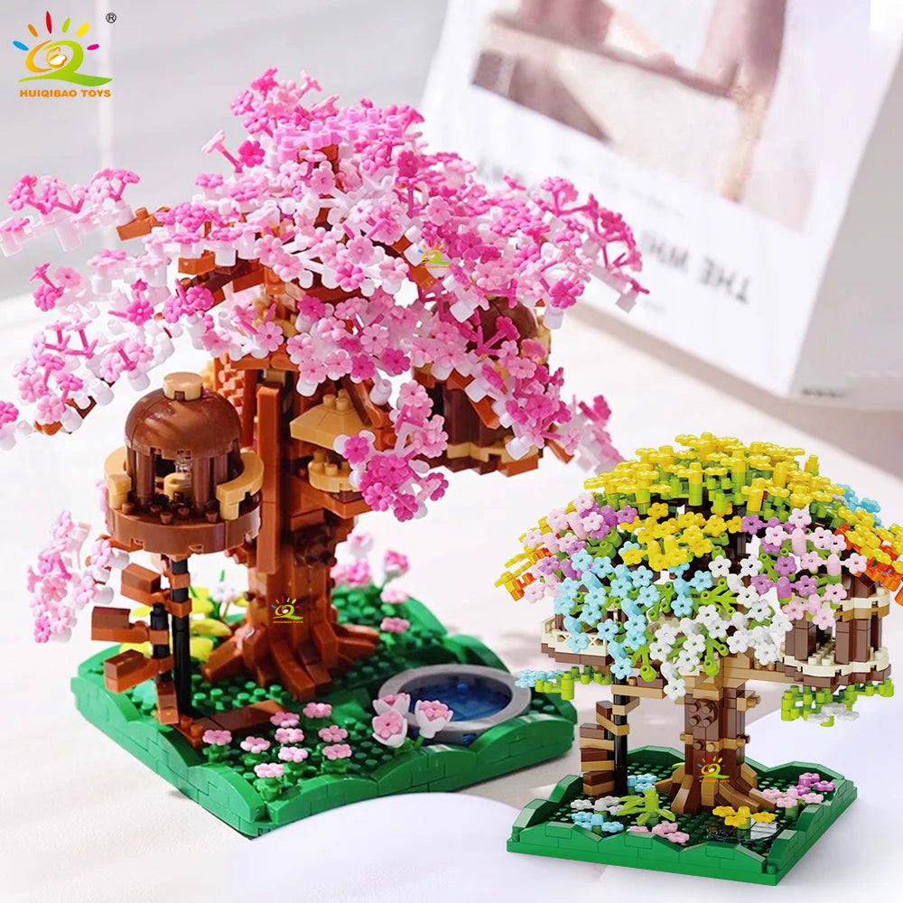 PENDRA Cherry Blossom Micro Building Set