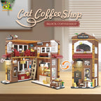 PENDRA Cat Cafe Micro Building Set