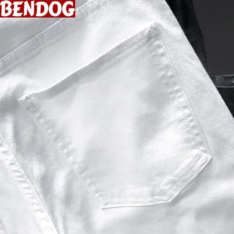 PENDRA Ripped Slim Jeans