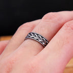 PENDRA Celticorn Viking Celtic Knot Ring