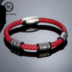PENDRA Rune Vintage Steel Bracelet