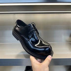 PENDRA Leather Cowhide Big Shoes