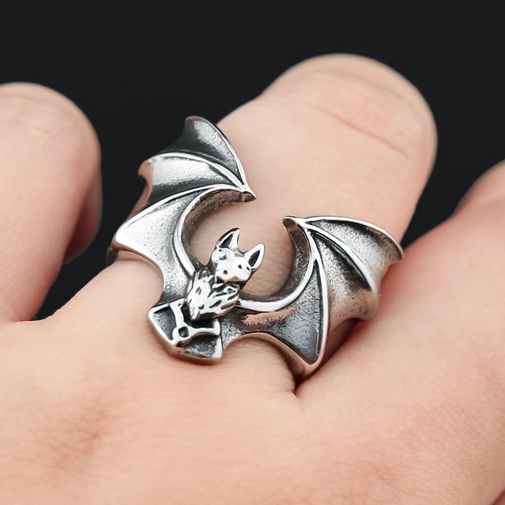 PENDRA Batwing 316L Stainless Steel Bat Pendant