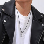 PENDRA Cross 60Cm Pendant Necklace