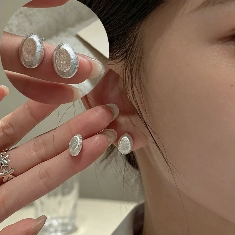 VENTFILLE 925 Sterling Silver Star Earring for Women Girl Personal Originality Trend Hip Hop Neutral Jewelry Gift Dropshipping