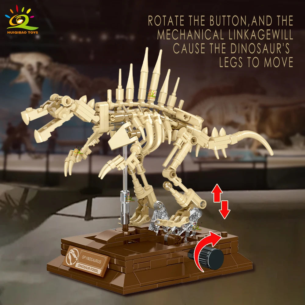 PENDRA Dinosaur Skeleton Fossil Building Set