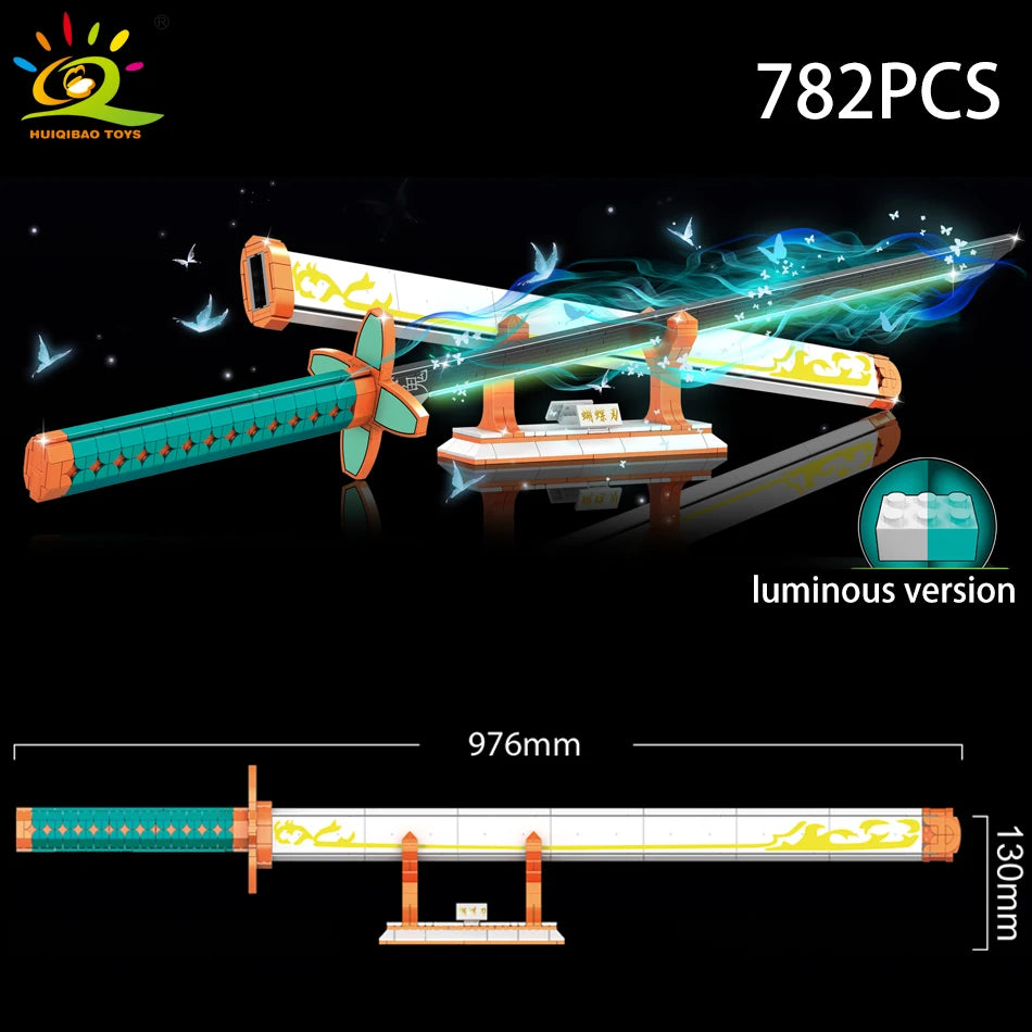 PENDRA Samurai Sword Ninja Building Set