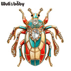 PENDRA Lucky Scarab Brooch