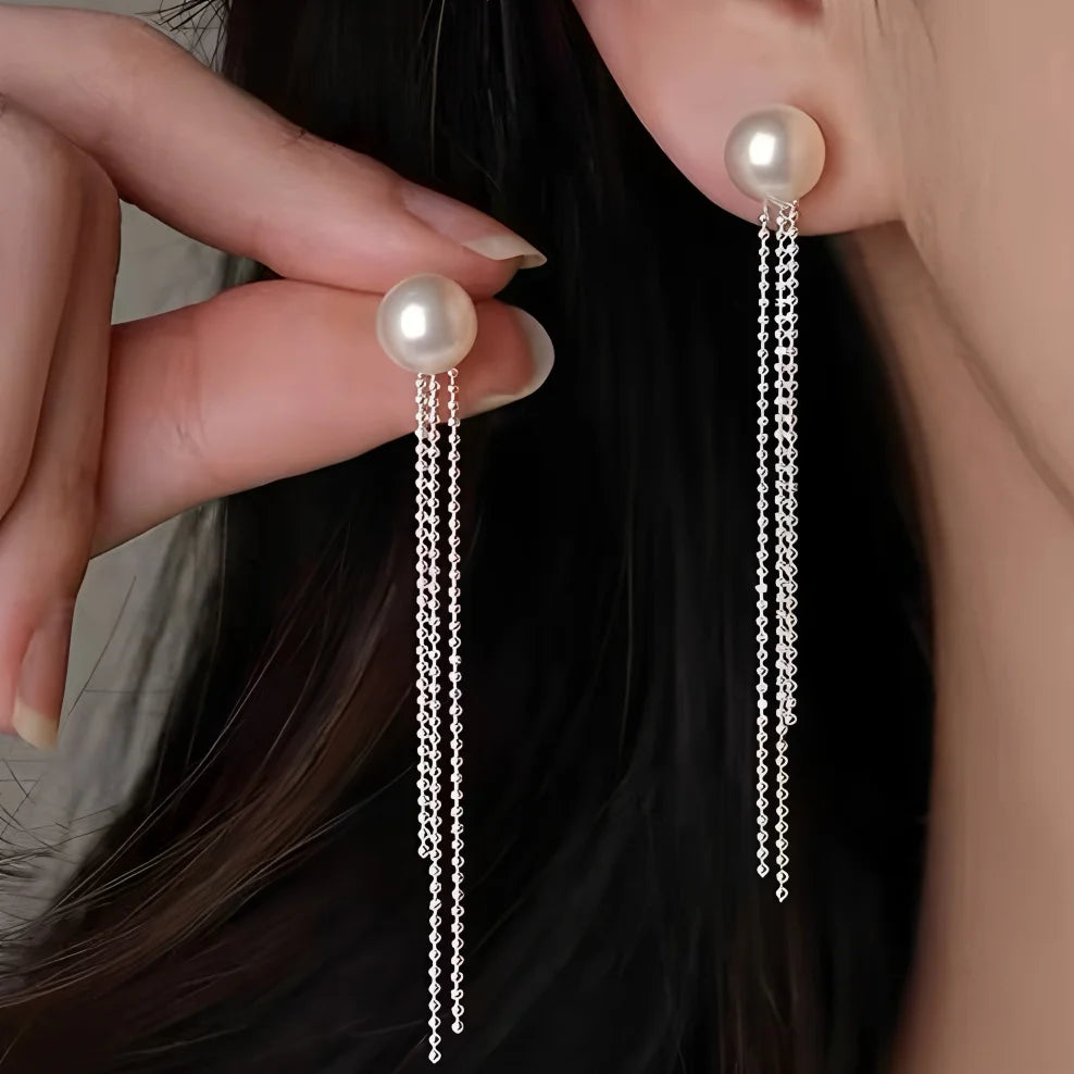 PENDRA Sterling Tassels Earrings