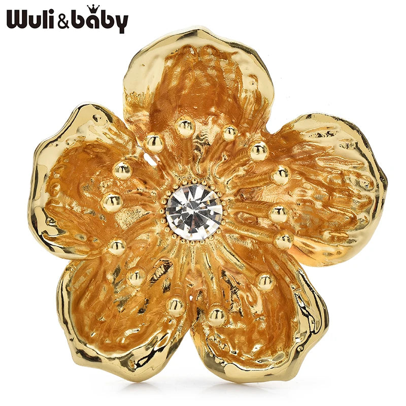 PENDRA Plumelle Alloy Plum Blossom Brooch