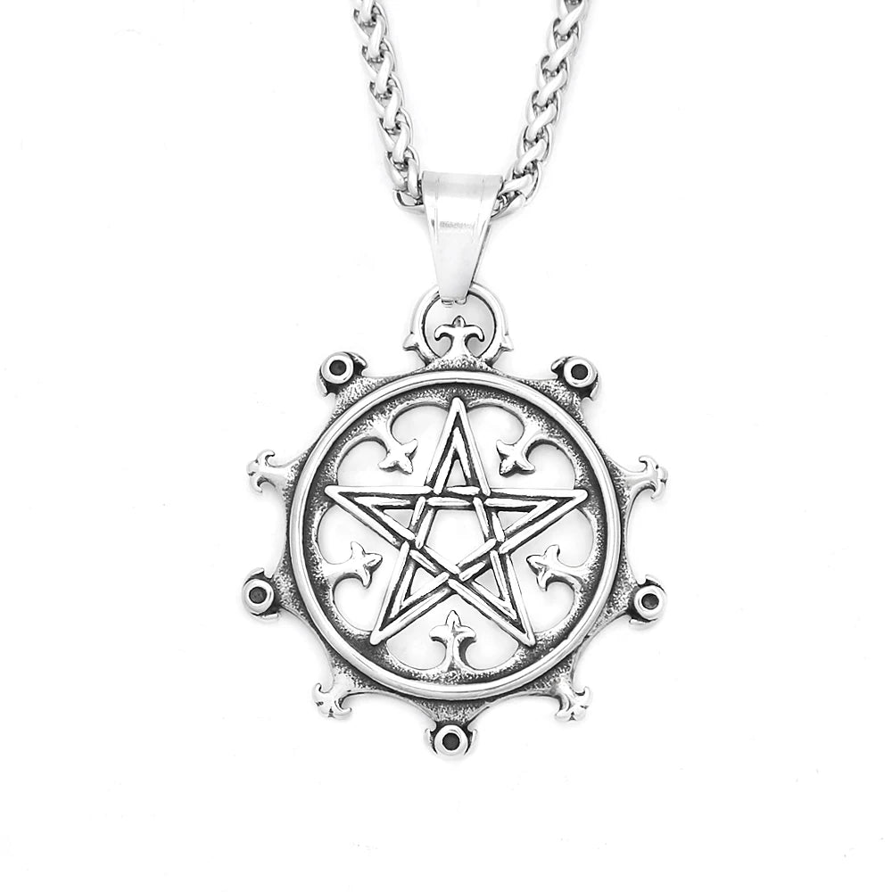 PENDRA Pentagramforge 316L Stainless Steel Pentagram Pendant