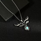 PENDRA Reindeer 316L Stainless Steel Deer Pendant Necklace