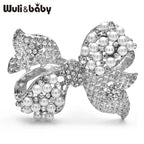 PENDRA Bellara Pearl Rhinestone Bowknot Brooch