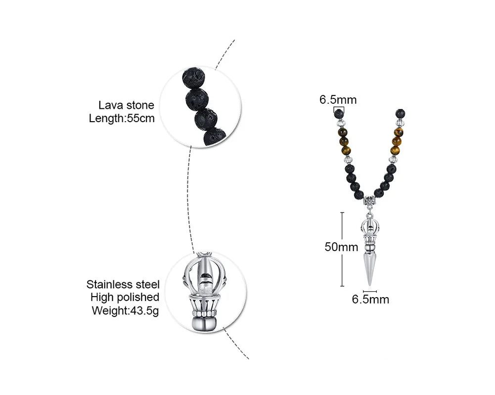 PENDRA Cross Rosary Rosary Necklace