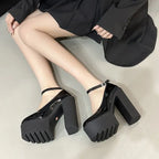 PENDRA White Nightclub Bar Shoes