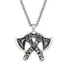 PENDRA Vikings Norse Steel Necklace