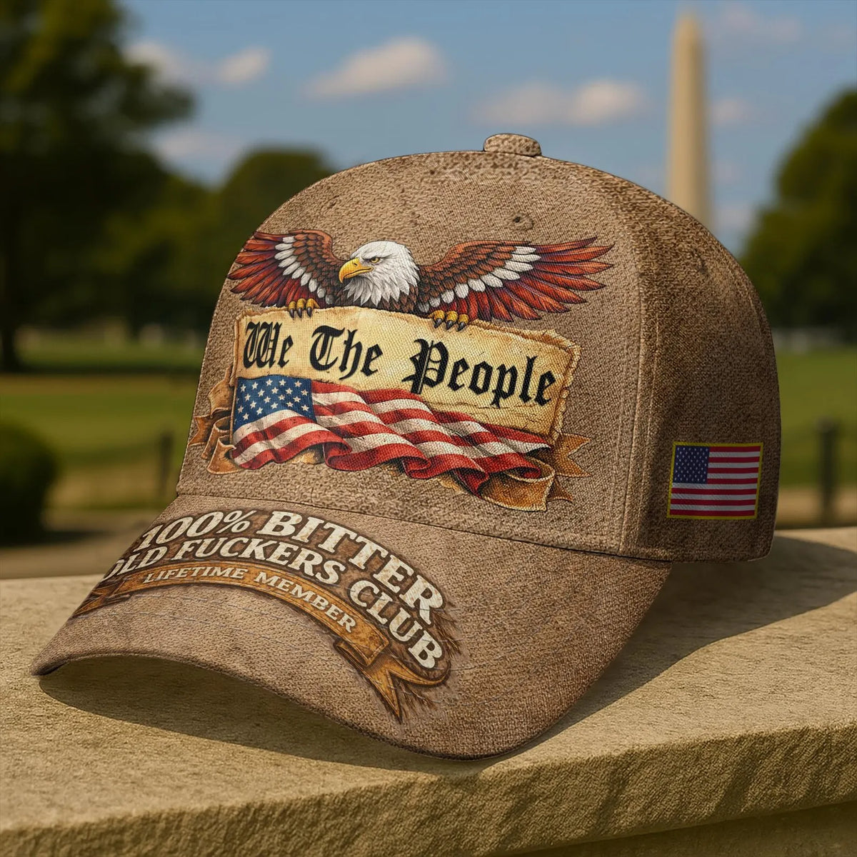 250th Anniversary USA Baseball Cap, 4th of July Hat, We The People 1776–2026 Unisex Cap, Independence Gift, Gifts Idea For Patri
