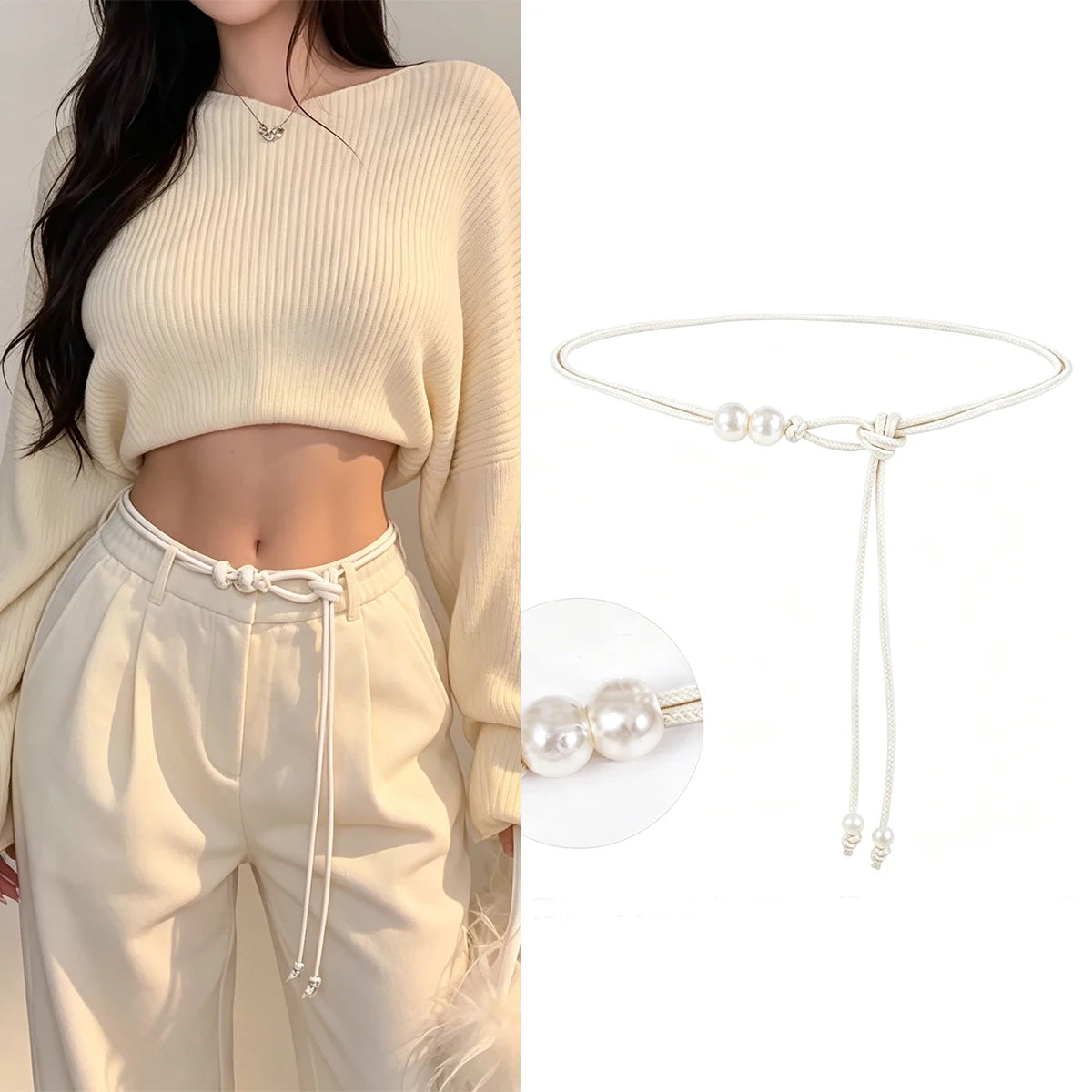PENDRA Irisia Brown Corset Belt