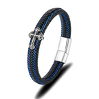 PENDRA Cross Blue Bracelet