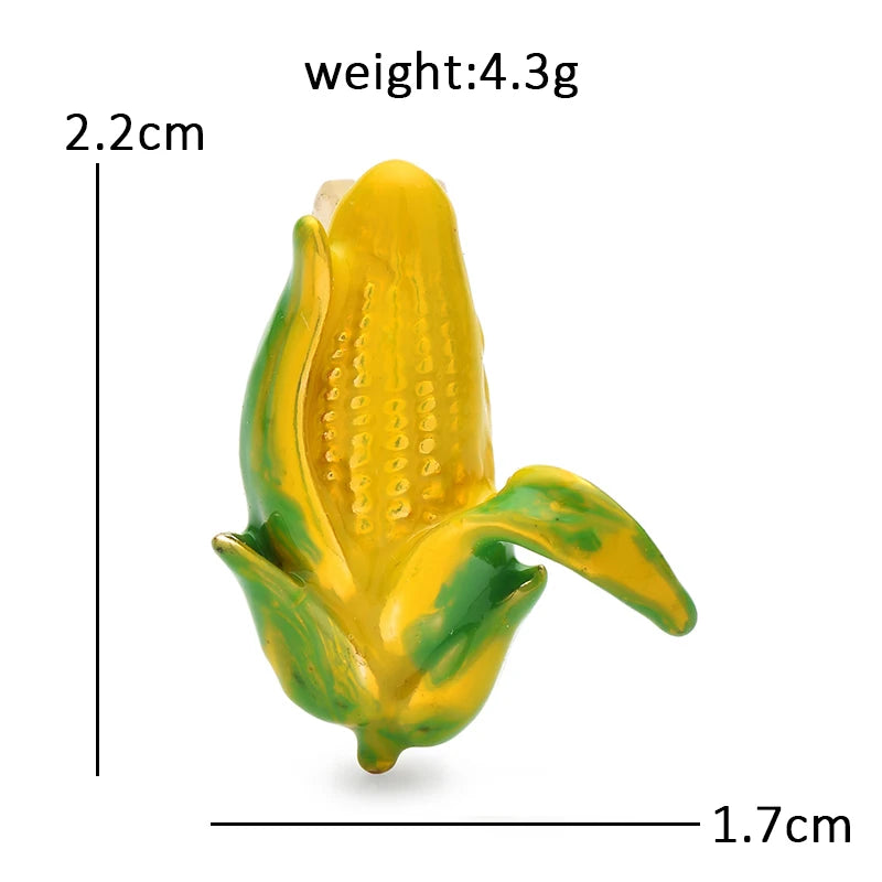 PENDRA Cornelia Cute Corn Brooch