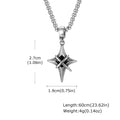 PENDRA Cross Star Pendant Necklace