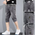 PENDRA Elastic Waist Thin Pants