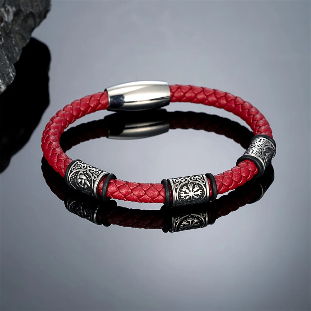 PENDRA Rune Vintage Steel Bracelet